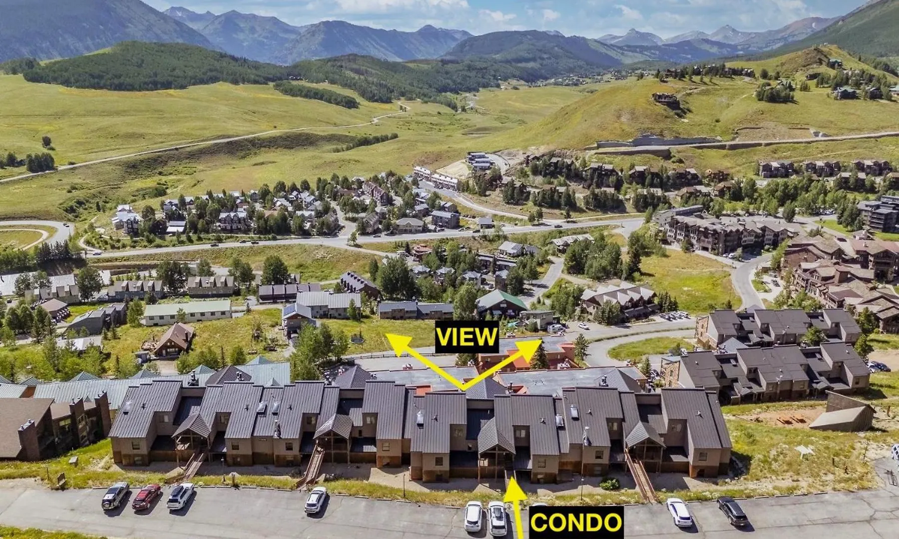 Apartment Highest In Cb With Stunning Views From Porch Crested Butte