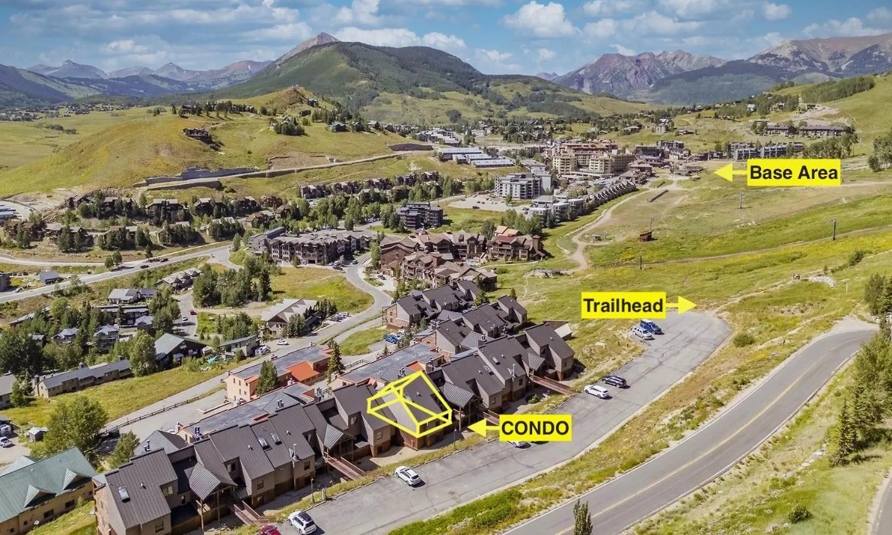 Apartment Located High Up On Mountain At Westside Trailhead *